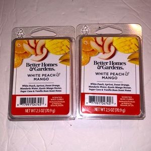 Better Homes & Garden 2 pack “White Peach Mango”